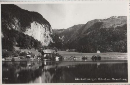 Österreich - Grundlsee-Gössl - 1960 Österreich - Grundlsee-Gössl - 1960