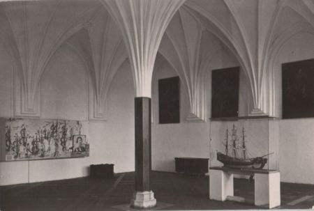 Polen - Malbork - Refektarz Zimowy w Palacu Krolewskim - ca. 1965 Polen - Malbork - Refektarz Zimowy w Palacu Krolewskim - ca. 1965