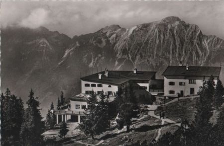 Bad Reichenhall - Berghotel auf dem Predigtstuhl - 1954 Bad Reichenhall - Berghotel auf dem Predigtstuhl - 1954