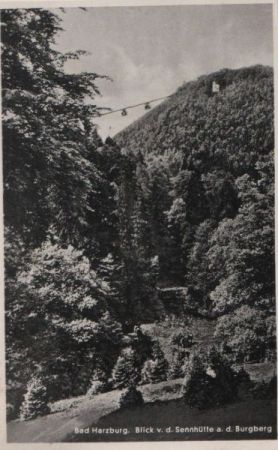 Bad Harzburg - Blick von Sennhütte - 1936 Bad Harzburg - Blick von Sennhütte - 1936