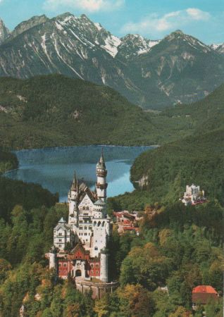 Schwangau - Neuschwanstein und Alpsee - ca. 1980 Schwangau - Neuschwanstein und Alpsee - ca. 1980