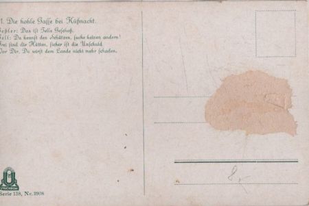 Wilhelm Tell - Hohle Gasse bei Küssnacht