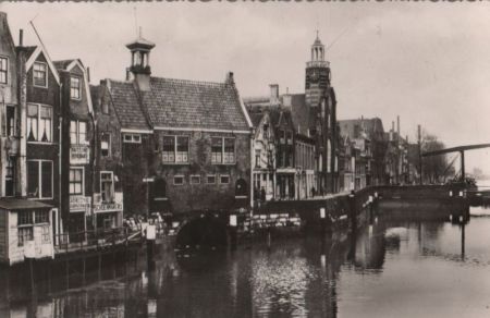 Niederlande - Rotterdam - Kolkje Delfshaven - 1957 Niederlande - Rotterdam - Kolkje Delfshaven - 1957