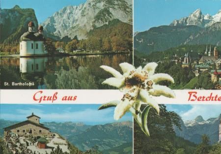 Gruß aus Berchtesgaden - ca. 1985 Gruß aus Berchtesgaden - ca. 1985