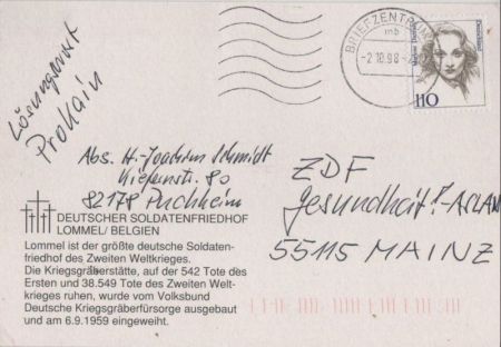 Lommel - Belgien - deutscher Soldatenfriedhof