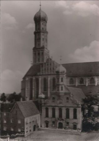 Augsburg - St. Ulrich-Münster - 1959 Augsburg - St. Ulrich-Münster - 1959