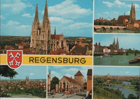 Regensburg - mit 6 Bildern - ca. 1980 Regensburg - mit 6 Bildern - ca. 1980