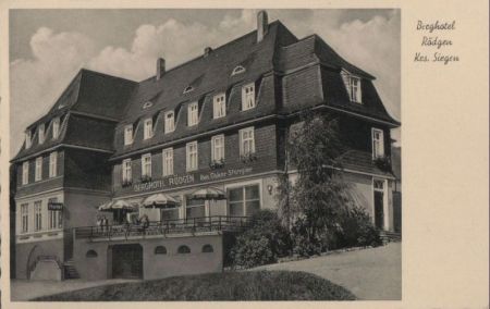 Obersdorf-Rödgen - Berghotel - ca. 1955 Obersdorf-Rödgen - Berghotel - ca. 1955