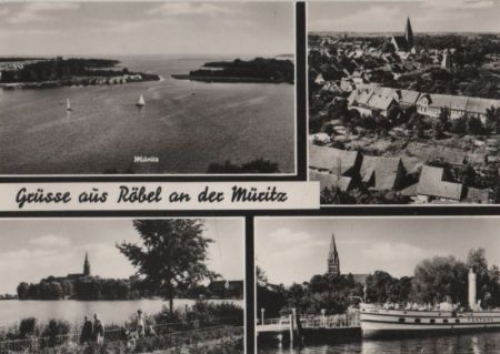 Röbel - mit Müritz - 1969 Röbel - mit Müritz - 1969