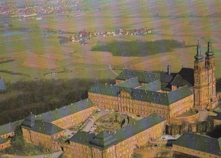 Bad Staffelstein - Schloss Banz - Luftbild - ca. 1975 Bad Staffelstein - Schloss Banz - Luftbild - ca. 1975