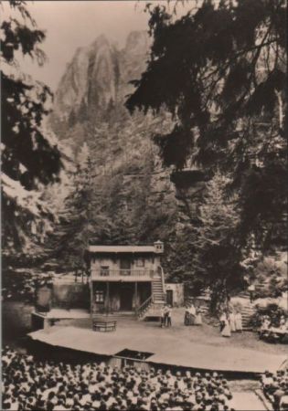 Rathen - Felsenbühne - 1971 Rathen - Felsenbühne - 1971
