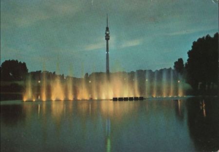 Dortmund - Westfalenpark, Wasserorgel - 1980 Dortmund - Westfalenpark, Wasserorgel - 1980
