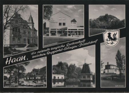 Haan - u.a. Kaiserstraße - ca. 1960 Haan - u.a. Kaiserstraße - ca. 1960