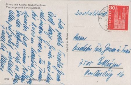 Brienz (BE) - Schweiz - mit Kirche