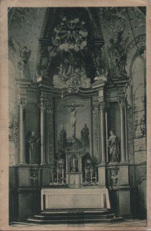 Velbert-Neviges - Wallfahrtskirche, Hochaltar - ca. 1950 Velbert-Neviges - Wallfahrtskirche, Hochaltar - ca. 1950