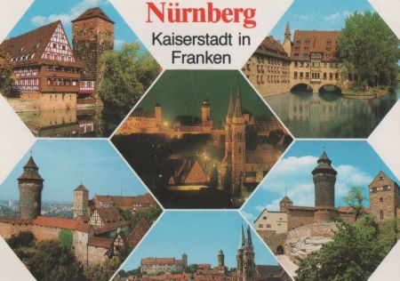 Nürnberg - mit 6 Bildern - ca. 1995 Nürnberg - mit 6 Bildern - ca. 1995