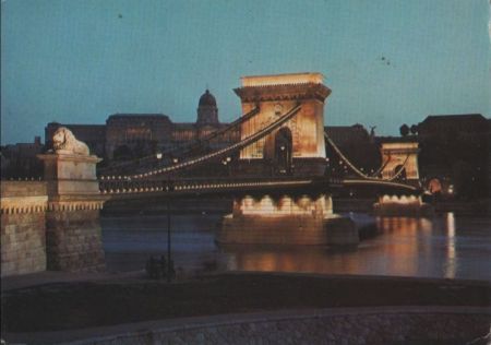 Ungarn - Budapest - Lanchid - ca. 1980 Ungarn - Budapest - Lanchid - ca. 1980