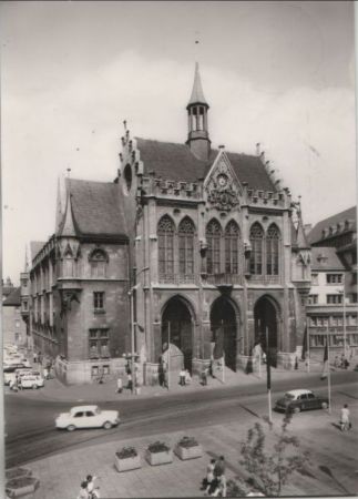 Erfurt - Rathaus - 1980 Erfurt - Rathaus - 1980