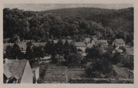 Rastenberg - Mühltal - 1955 Rastenberg - Mühltal - 1955