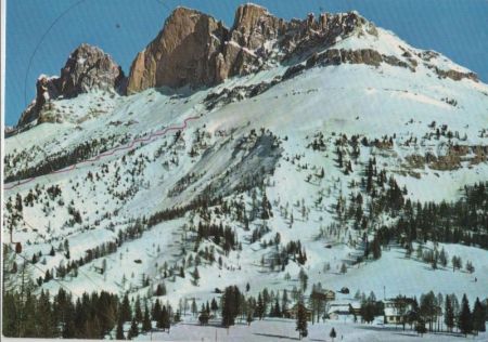 Italien - Dolomiten - Passo Costalunga - ca. 1975 Italien - Dolomiten - Passo Costalunga - ca. 1975