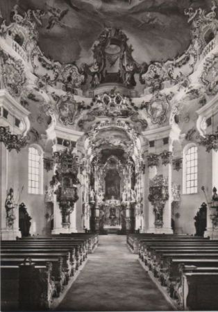Steingaden-Wieskirche - innen Steingaden-Wieskirche - innen