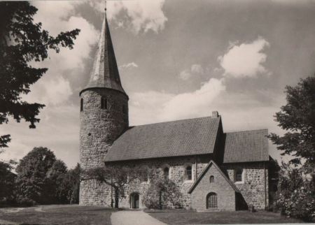 Neukirchen - Romanische Feldsteinkirche - ca. 1960 Neukirchen - Romanische Feldsteinkirche - ca. 1960