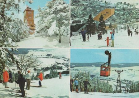 Oberwiesenthal - Gruß vom Fichtelberg - 1984 Oberwiesenthal - Gruß vom Fichtelberg - 1984