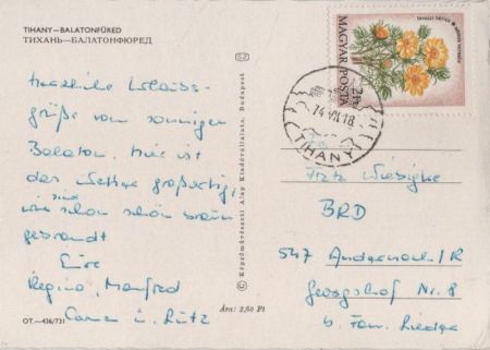 Tihany - Ungarn - 5 Bilder Tihany - Ungarn - 5 Bilder