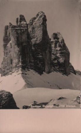 Italien - Sextner Dolomiten - Drei Zinnen - ca. 1950 Italien - Sextner Dolomiten - Drei Zinnen - ca. 1950