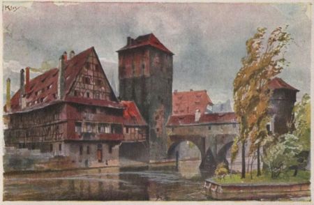 Nürnberg - Henkersteg - ca. 1955 Nürnberg - Henkersteg - ca. 1955
