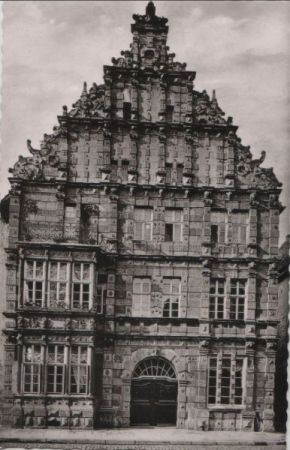 Hameln - Rattenfängerhaus - 1954 Hameln - Rattenfängerhaus - 1954