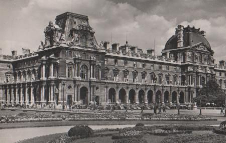 Frankreich - Paris - La Louvre - 1959 Frankreich - Paris - La Louvre - 1959