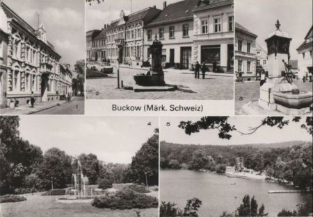 Buckow - u.a. Rathaus - 1986 Buckow - u.a. Rathaus - 1986