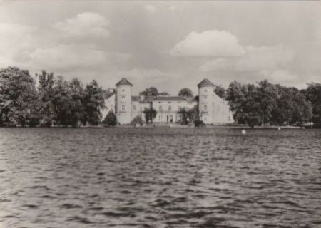 Rheinberg - Blick über See zum Schloß - 1976 Rheinberg - Blick über See zum Schloß - 1976