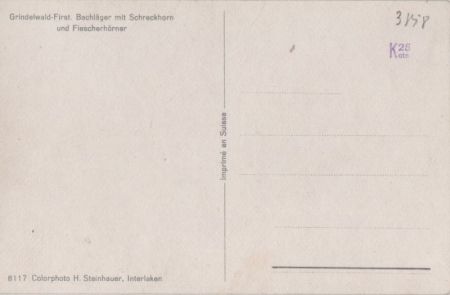 Grindelwald - Schweiz - Bachläger
