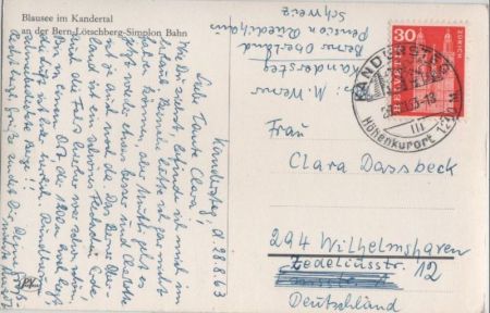 Blausee - Schweiz - im Kandertal