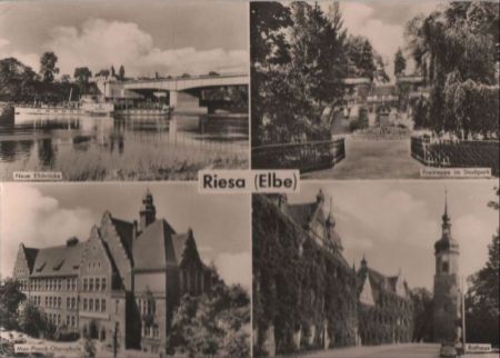 Riesa - u.a. Max-Planck-Oberschule - 1970 Riesa - u.a. Max-Planck-Oberschule - 1970