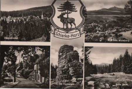 Schierke - u.a. der Feuerstein - 1970 Schierke - u.a. der Feuerstein - 1970