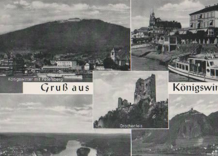 Gruß aus Königswinter - ca. 1965 Gruß aus Königswinter - ca. 1965