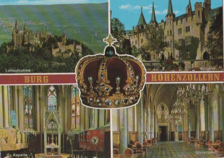Hechingen - Burg Hohenzollern - 1989 Hechingen - Burg Hohenzollern - 1989