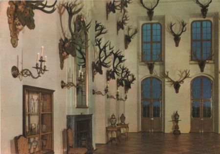 Moritzburg - Schloß, Speisesaal - 1979 Moritzburg - Schloß, Speisesaal - 1979
