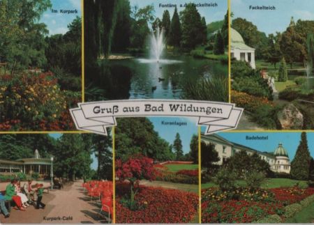Bad Wildungen - u.a. Kurpark-Cafe - 1992 Bad Wildungen - u.a. Kurpark-Cafe - 1992