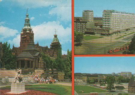 Polen - Stettin Szczecin - Waly Chrobrego - 1985 Polen - Stettin Szczecin - Waly Chrobrego - 1985