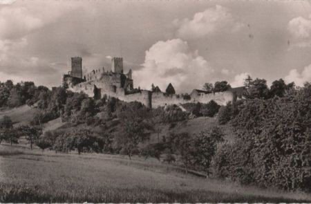 Lörrach-Rötteln - Burgruine - 1965 Lörrach-Rötteln - Burgruine - 1965