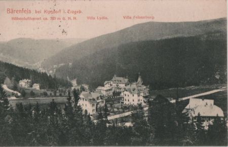 Altenberg-Bärenfels - Villa Lydia und Villa Felsenburg - 1922 Altenberg-Bärenfels - Villa Lydia und Villa Felsenburg - 1922