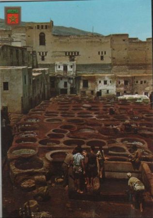 Marokko - Fes - Tintoreros - ca. 1980 Marokko - Fes - Tintoreros - ca. 1980
