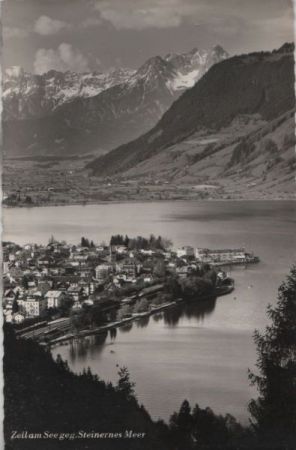Österreich - Zell am See - gegen Steinernes Meer - 1959 Österreich - Zell am See - gegen Steinernes Meer - 1959