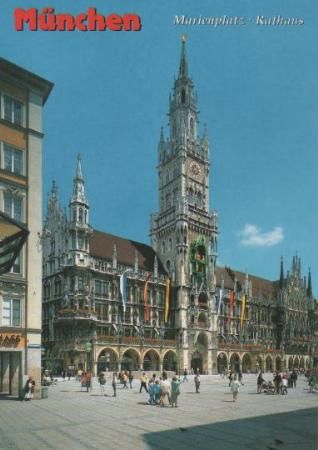 München - Marienplatz - Rathaus - ca. 1995 München - Marienplatz - Rathaus - ca. 1995
