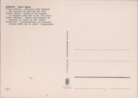 Subiaco - Italien - Sacro Speco