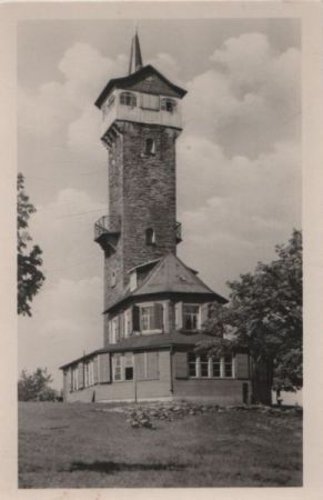 Oberweißbach - Fröbelturm - 1954 Oberweißbach - Fröbelturm - 1954